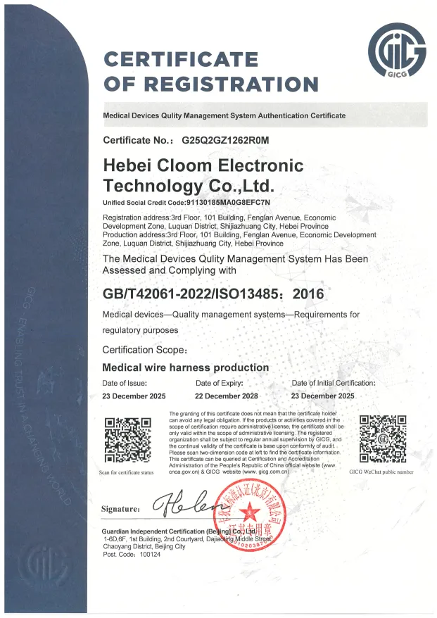 ISO 13485 Certificate