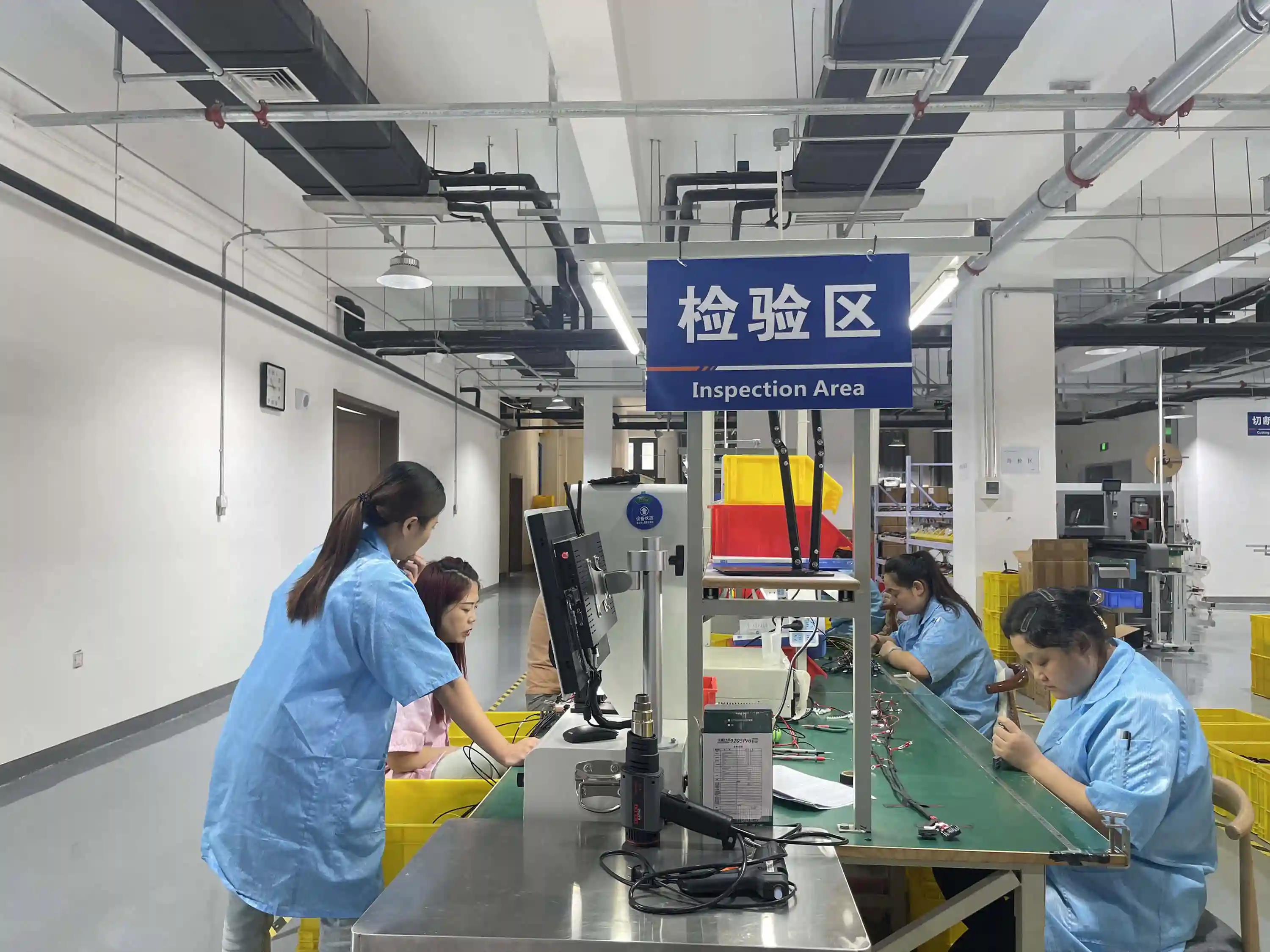 Controle de qualidade em chicotes de telecomunicacoes